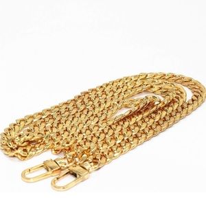 NWT - 47” GOLD TONE FLAT BAG/WALLET CHAIN